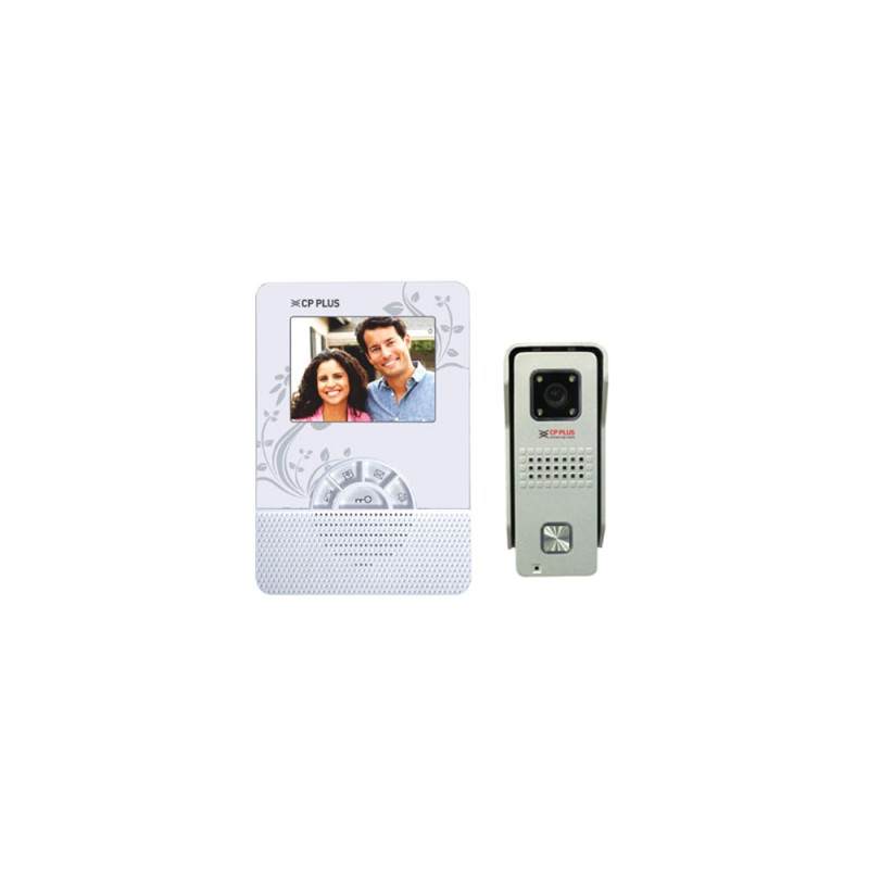 CP Plus 4.3" Hands Free Color Video Door Phone Kit - CP-RVK-42K
