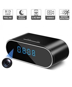 SPYEYES - Full HD Digital Table Clock Hidden Camera - Night Vision