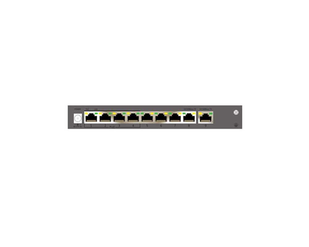 CP Plus 9 Port Fast Ethernet Switch with 4 POE - CP-TNW-HP4H5-6