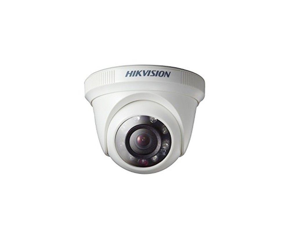 Hikvision 1MP HD 720P Dome IR Turret Camera (Plastic Body) - DS-2CE5AC0T-IRPF