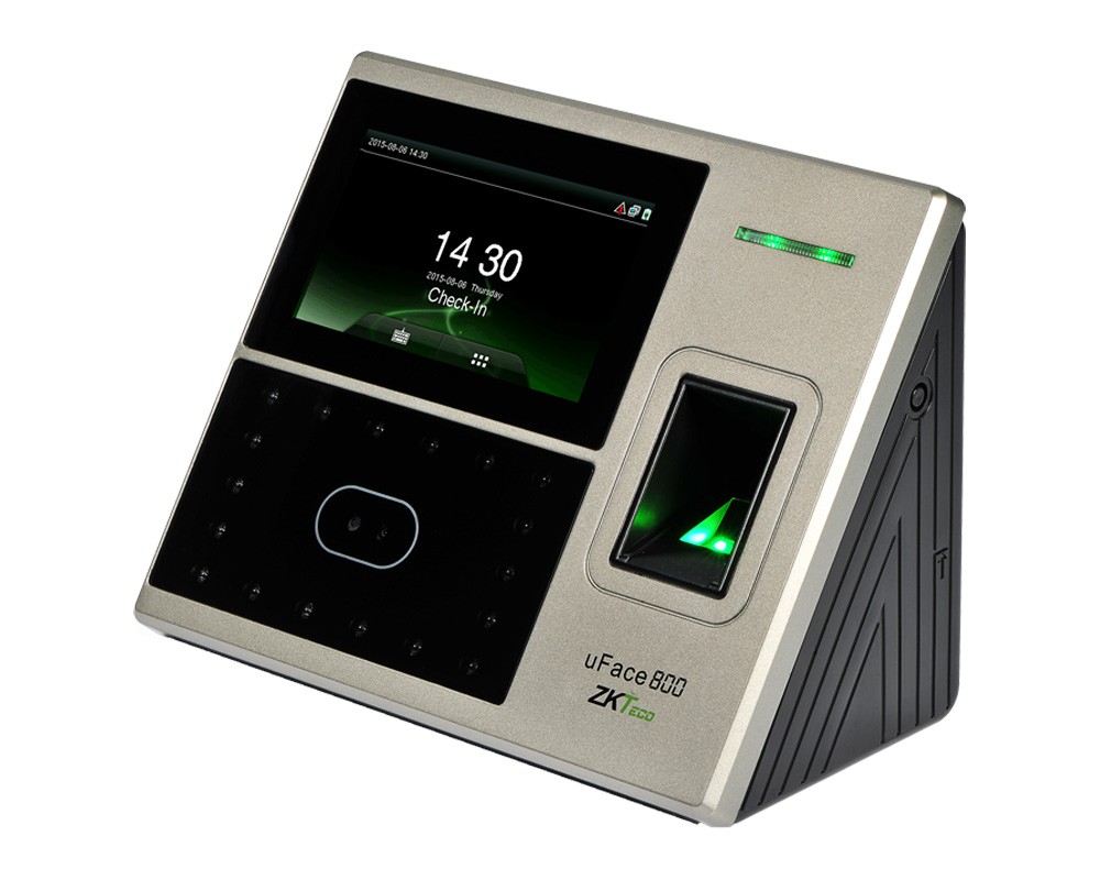 ZKTeco Multi-Bio Time & Attendance and Access Control Machine - Uface-800